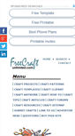 Mobile Screenshot of freecraftunlimited.com